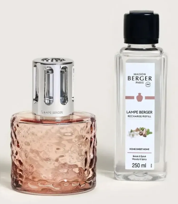 Набор лампа Берже Мираж нюд с ароматом Милый дом 250мл