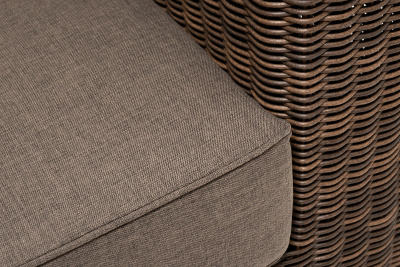 "Боно" кресло из искусственного ротанга, цвет коричневый